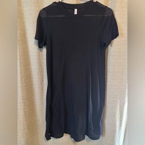 RVCA: T-Shirt Sheer Dress with Slip